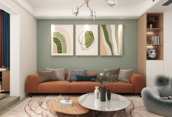 134 m²北欧风格，春日绿影，追光而居